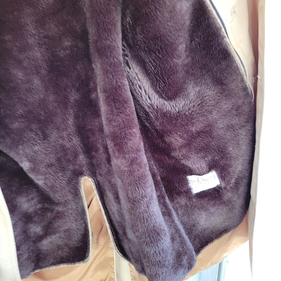 Mr. Chips vintage men's classic trench coat with Removable fur lining - Picture 12 of 14